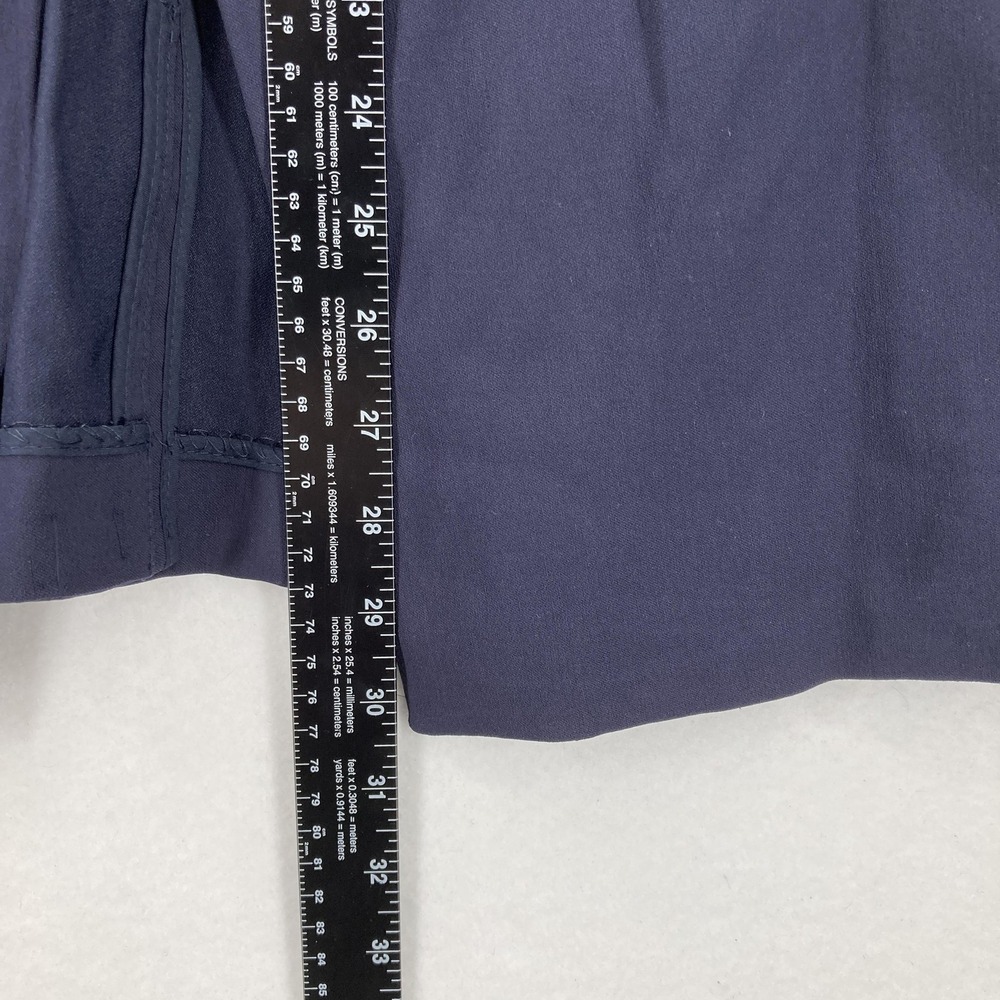 Lane Bryant The Bryant Blazer Womens 20 Navy Blue Sexy Stretch Gold Button NWT - Picture 9 of 16